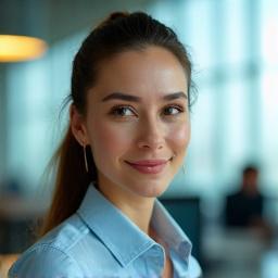 Мәдина Сапарованың портреті, Су Асты Әлемі технология бөлімінің жетекшісі